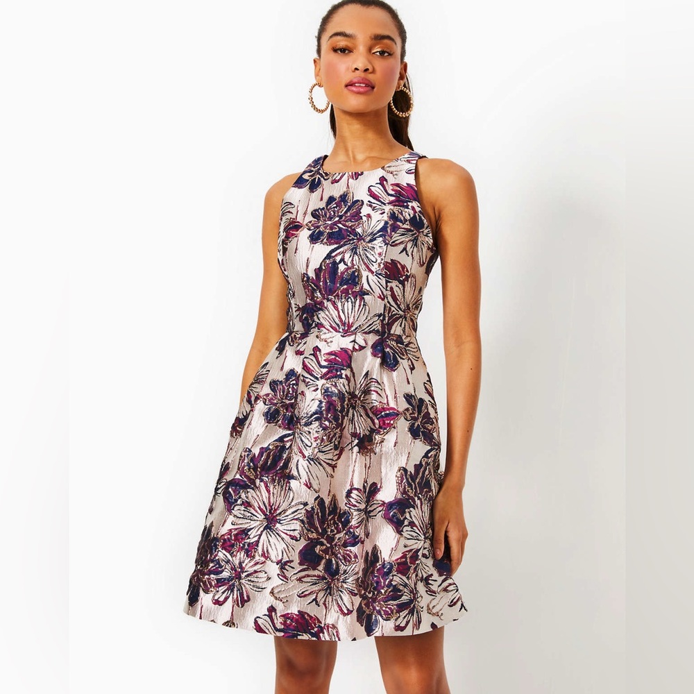 Lilly Pulitzer Jollian Floral Jacquard Dress